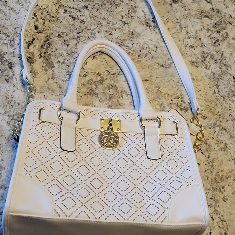 New without Tags. White Hand Bag.